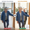 StillStrong before/after — Strength Age 74 vs 61
