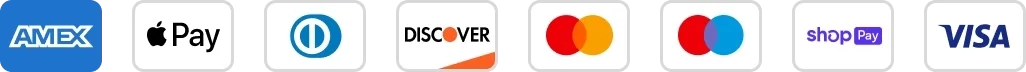 Visa Mastercard Amex Apple Pay Shop Pay PayPal